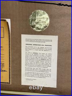 Gallery Lainzberg Daffy Duck Animation Cel Bugs Bunny in King Arthur's Court COA