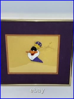 Gallery Lainzberg Daffy Duck Animation Cel Bugs Bunny in King Arthur's Court COA