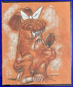 Gossamer Chuck Jones Signed Rare 1998 Looney Tunes WB Limited Edition