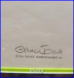 Grinch Stole Christmas Animation Cel Chuck Jones Signed Production Drawing COA