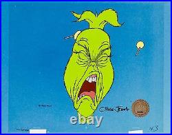 Grinch Stole Christmas Animation Cel Original 4 Set Signed Chuck Jones Vintage
