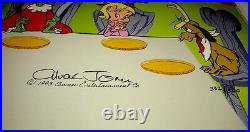 Grinch Stole Christmas Cel Who Christmas Feast Signed Chuck Jones Cell