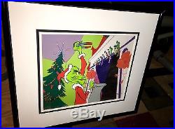 Grinch stole christmas animation cel you really are a heel signed chuck jones