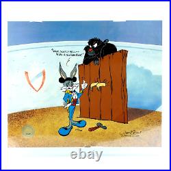 Gulli-Bull Bugs Bunny Chuck Jones Cel Signed Limited Art Cell