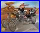 HAND-SIGNED Chuck Jones LE Cel art Easy Widers Bugs Daffy Elmer Fudd motorcycle