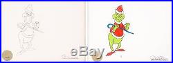 HOW THE GRINCH STOLE CHRISTMAS 1966 Chuck Jones Seuss signed cel and draw seal
