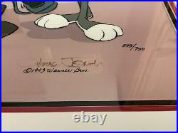 Hanna-Barbera Animation Cel The Rabbit of Seville III Signed 503/750