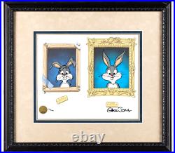 Hare-thodontia Bugs Bunny Limited Edition Cel #110/200 Chuck Jones Signed