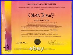 Hare-thodontia Bugs Bunny Limited Edition Cel #110/200 Chuck Jones Signed