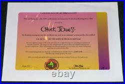 How The Grinch Stole Christmas 1966 Framed Production Drawing Signed Chuck Jones