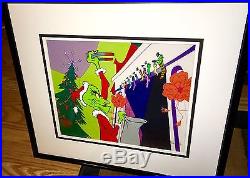 How The Grinch Stole Christmas Cel YOU REALLY ARE A HEEL Signed Chuck Jones cell