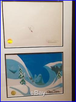 How The Grinch Stole Christmas Original Cel Signed By Chuck Jones With Drawing