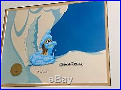 How The Grinch Stole Christmas Original Production Cel Max Signed Chuck Jones