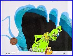 How The Grinch Stole Christmas Original Production Max Cel Signed by Chuck Jones