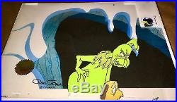 How The Grinch Stole Christmas Original Production Max Cel Signed by Chuck Jones