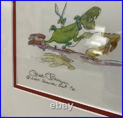 How the Grinch Stole Christmas Nasty Wasty Skunksigned Chuck Jones 87/100