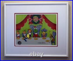 How the Grinch Stole Christmas SIGNED Hand Painted Cel Limited Edition Dr Seuss