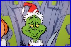 How the Grinch Stole Christmas SIGNED Hand Painted Cel Limited Edition Dr Seuss