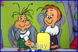 How the Grinch Stole Christmas SIGNED Hand Painted Cel Limited Edition Dr Seuss