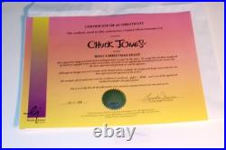 How the Grinch Stole Christmas SIGNED Hand Painted Cel Limited Edition Dr Seuss