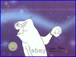 Hugo Looney Tunes Chuck Jones Signed 1980 Production Animation Cel 17