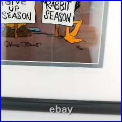 I GIVE UP SEASON Chuck Jones Cel Limited Edition Looney Tunes Signed Art