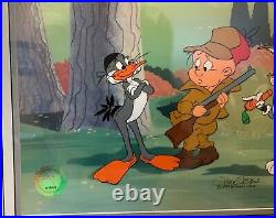 Identity Cwisis Limited Ed Cel Artists Proof Double Signed Chuck Jones 1993 COA