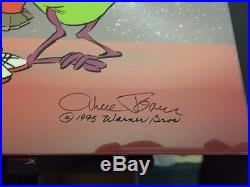 Instant Martians Signed by Chuck Jones with Certificate of Authencity Cel Art