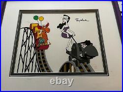 Jay Ward signed cel Bullwinkle Rocky Very Rare Limited Edition