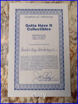 Joe DiMaggio Autographed Limited Edition Warner Bros. Bugs Bunny Sericel WithCoa