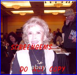 June Foray signed photo Warner Bros cartoon voice session Mel Blanc Chuck Jones June Foray signed photo Warner Bros cartoon voice session Mel Blanc Chuck Jones