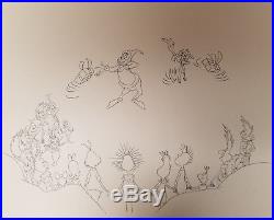 LE Grinch Cel, Welcome Christmas, Signed by Chuck Jones and Maurice Noble