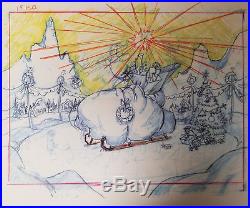 LE Grinch Cel, Welcome Christmas, Signed by Chuck Jones and Maurice Noble