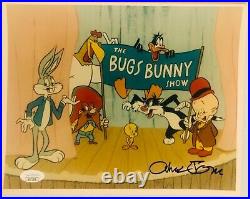 LOONEY TUNES CHUCK JONES Signed Autograph 8x10 Bugs Bunny Photograph JSA Authent