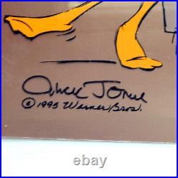 LOONEY TUNES Chuck Jones Cel Signed DAFFY Lawyer Courtroom Art Limited Edition