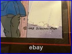 Limited Edition /350 Chuck Jones Signed Giclee & hand painted Bugs Bunny cel COA Limited Edition /350 Chuck Jones Signed Giclee & hand painted Bugs Bunny cel COA
