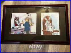 Limited Edition /350 Chuck Jones Signed Giclee & hand painted Bugs Bunny cel COA