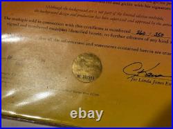 Limited Edition /350 Chuck Jones Signed Giclee & hand painted Bugs Bunny cel COA
