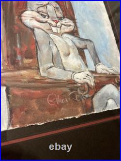 Limited Edition /350 Chuck Jones Signed Giclee & hand painted Bugs Bunny cel COA