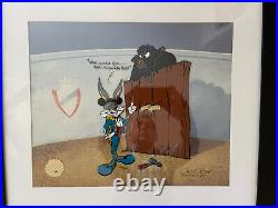 Limited Edition Bugs Bunny Hand Painted Animation Cel Signed Chuck Jones