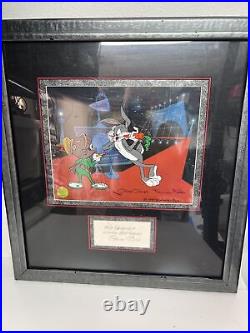Limited Edition Cel Operation Earth Bugs Bunny Signed by Noble & Jones 26/750