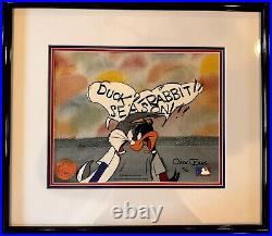 Limited Edition Chuck Jones hand signed MLB Cel Bugs and Daffy 15/100 #4