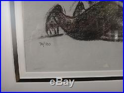 Limited edition Giclee of Pepe le Pew signed by Chuck Jones, #76 of 120