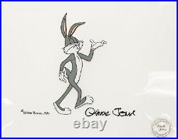 Looney Toons Bugs Bunny Hand Painted Production Animation Cel Chuck Jones Signed