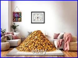 Looney Tune Cel Chuck Jones Signed Daffy Duck Limited Edition Art