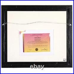 Looney Tune Cel Chuck Jones Signed Daffy Duck Limited Edition Art