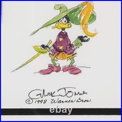 Looney Tune Cel Chuck Jones Signed Daffy Duck Limited Edition Art