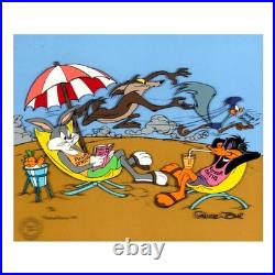 Looney Tunes Cel Bugs Bunny Chuck Jones Signed Limited Edition Art Palm Springs