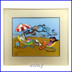 Looney Tunes Cel Bugs Bunny Chuck Jones Signed Limited Edition Art Palm Springs