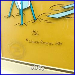 Looney Tunes Cel Bugs Bunny Chuck Jones Signed Limited Edition Art Palm Springs